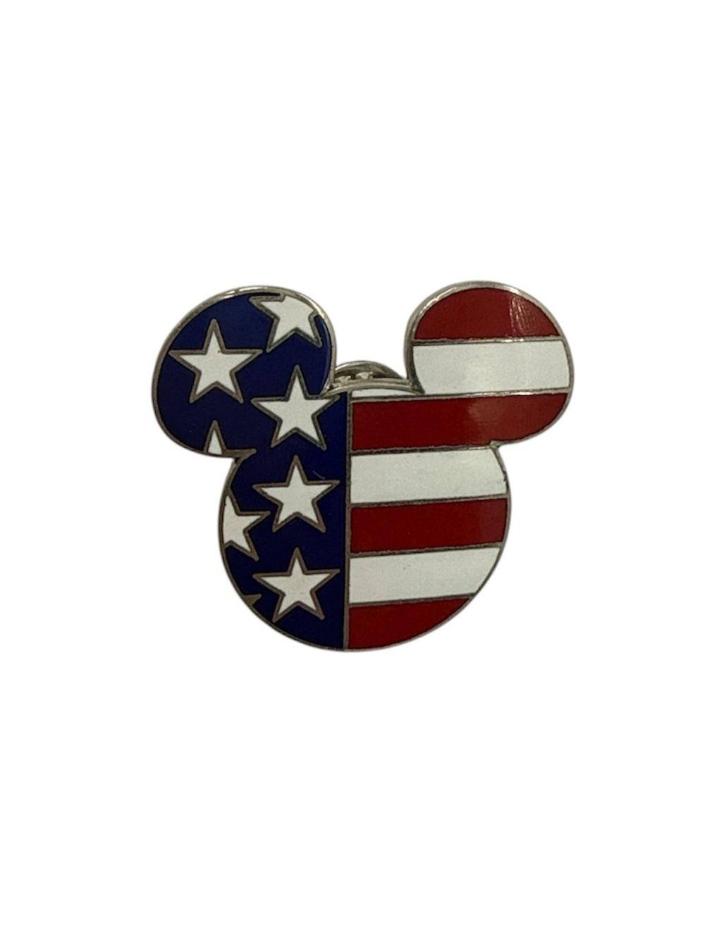 VTG Disney Patriotic Mickey American Flag Pin